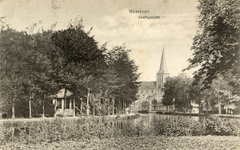 16598 Gezicht op de Vecht met beplantingen te Maarsseveen en Maarssen uit het noordwesten. N.B. De gemeenten Maarssen ...